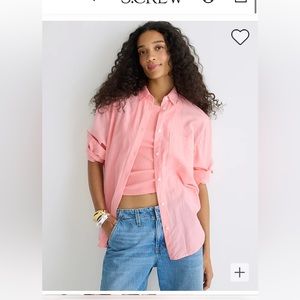 J. Crew Garçon shirt in cotton voile BR577